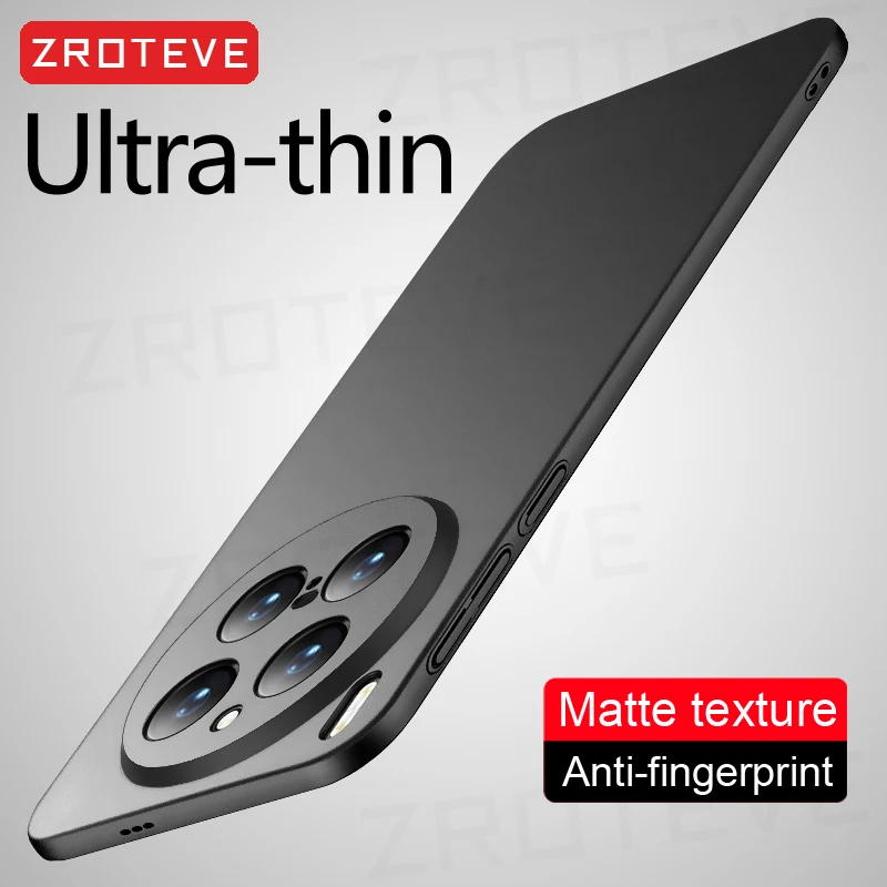 Für VivoX300 Pro Hülle ZROTEVE Slim Matte Hard PC Cover für Vivo X300 Ultra X200 Pro Mini Global stoßfeste Handyhüllen