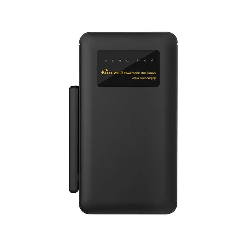 

New--LTE Router Portable Support VPN(PPTP/L2TP) With 10000Mah Fast Charging Network Port