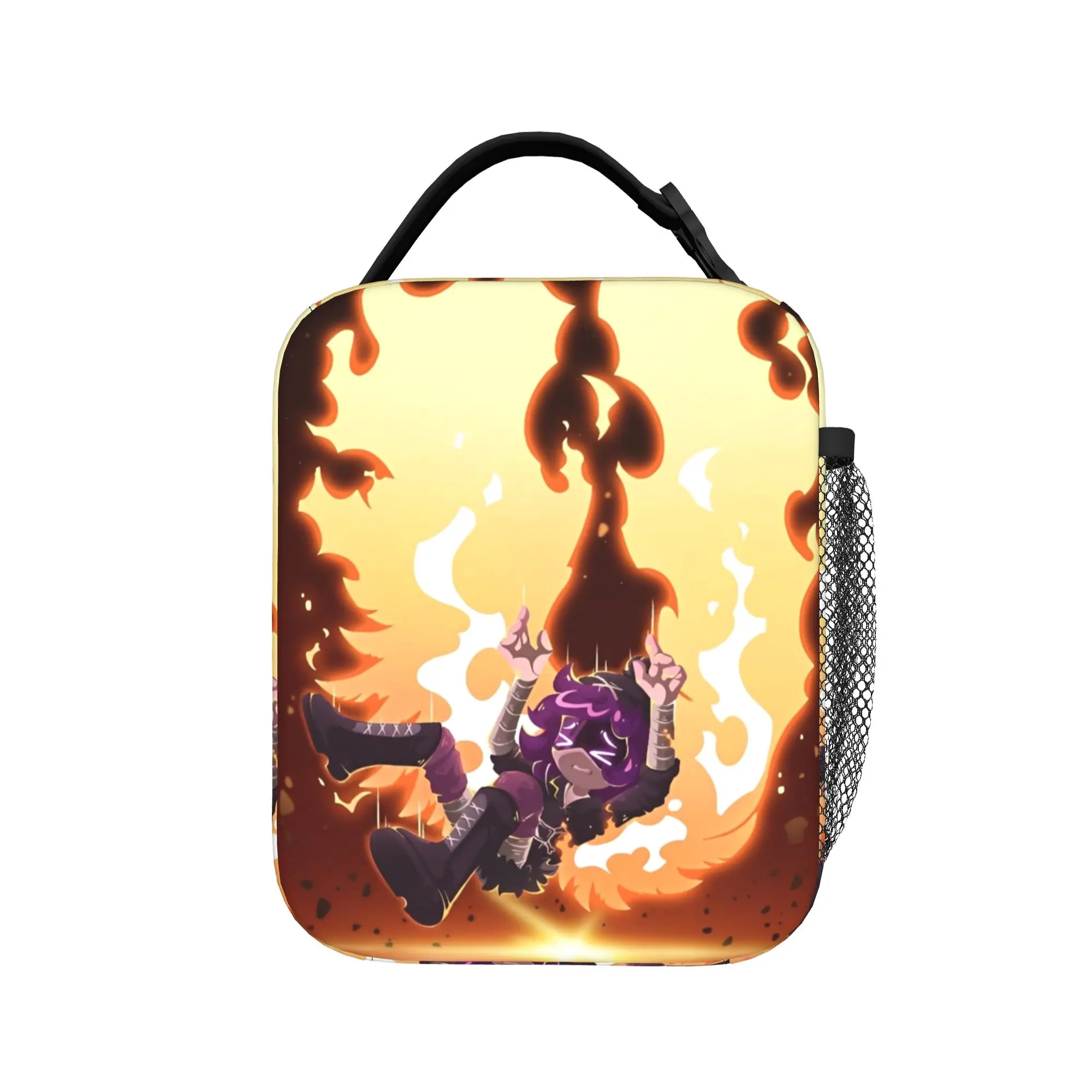 Murder Drones  Insulated Lunch Bag High Capacity Black Comedy Meal Container Cooler Bag Lunch Box Tote Picnic Bento Pouch