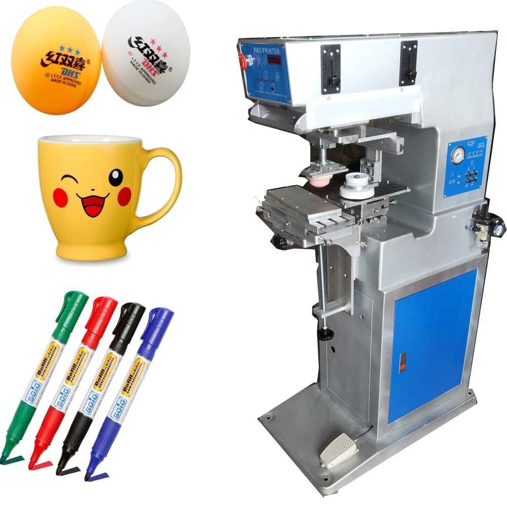 

1 Color Pad Printing Machine with Closed