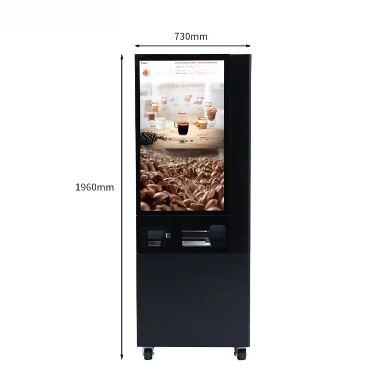Iced Coffee Vending Machine with Card Payment Vending Machine Self-service Coffee