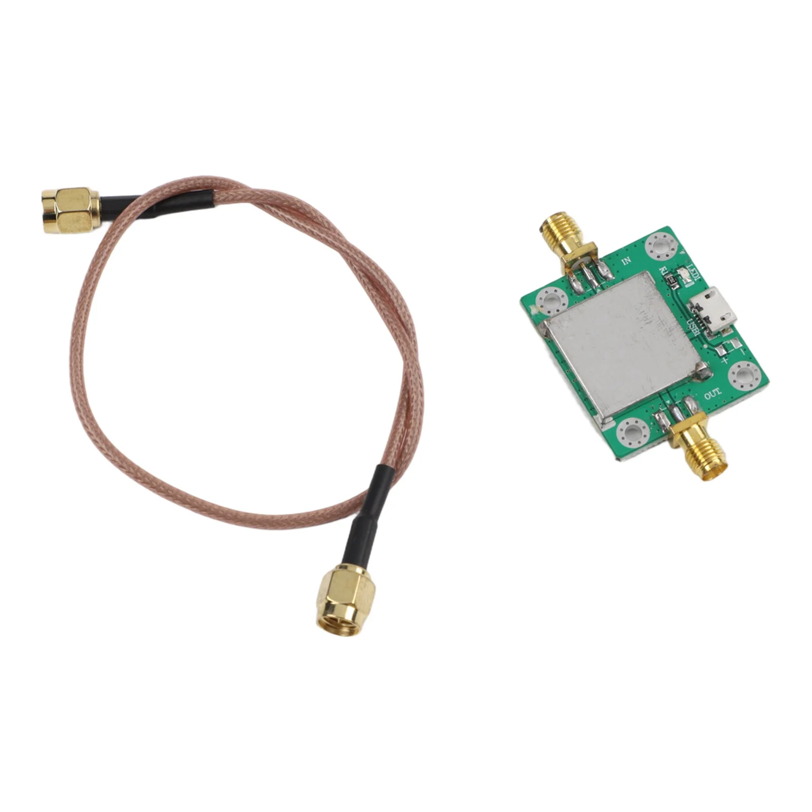 Low Noise Rf Module For Usb Rf Transmission Circuit Module Wide Frequency Range Rf Device Usb Power Supply RF 20dB USB RF 5V