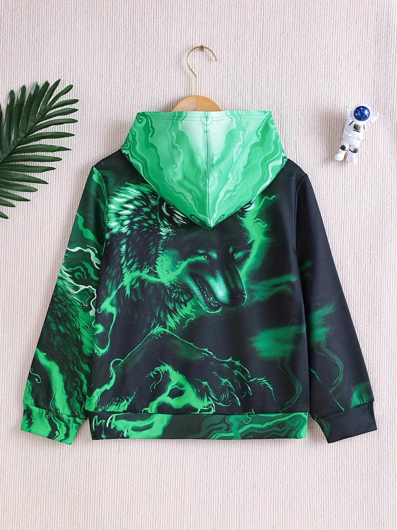 سويت شيرت عصري للأولاد بأكمام طويلة مع قلنسوة للربيع والخريف، بلوزات للأطفال مع أنماط أنيقة للأولاد الأكبر سنًا