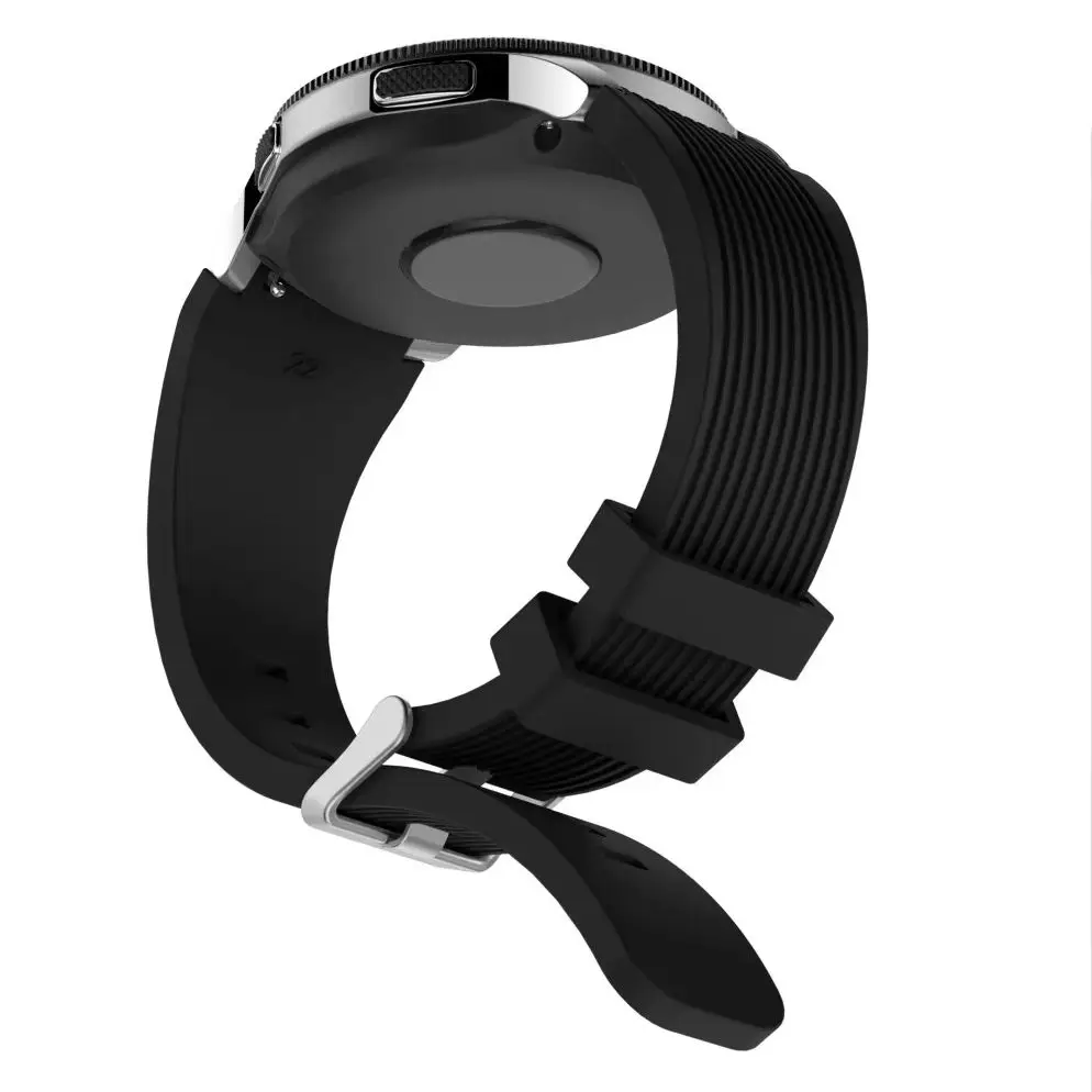 Silicone Wrist Band Strap for Samsung Galaxy Watch 46mm SM-R800 Galaxy Watch 42mm SM-R810 Smart Watch Band Wristband