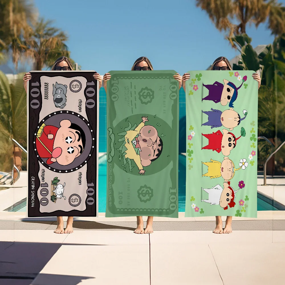 

Crayon Boy Shin C-Chan Anime Towel Microfiber Beach Towel Absorbent Quick dry Soft Yoga Swimming Resort Mountain Climbing Towel