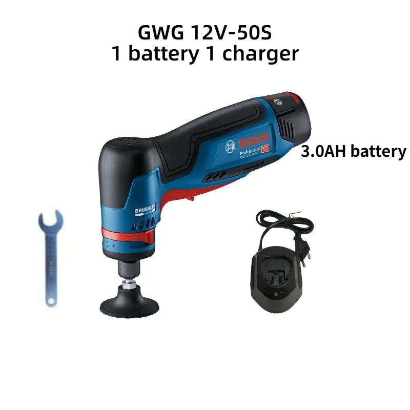 GWG12V-50S 12V 3.0Ah Li-ion Battery Cordless Rotary Grinder, Portable Polishing & Engraving Tool