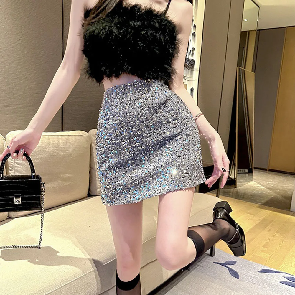 

Women Sexy Slim Skirt Club Wear A Line Skirt 2024 Women's Skirt Brand New Condition Club Attire Regular Length