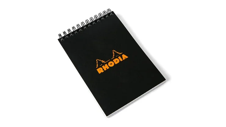 SvenPad Elegance Rhodia Edition (Single, Black Cover) Stage Magic Tricks Mentalism Illusions Gimmick Fun Prophecy Magia Magician