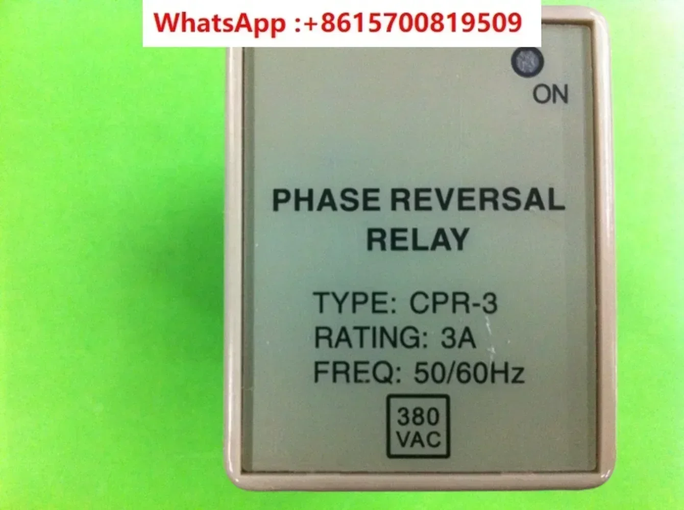 Controller CPR-3 3A Phase Sequence Protection Relay AC380V Anti-Reverse Relay