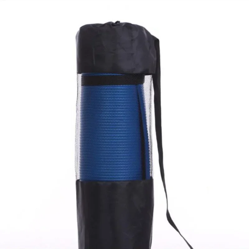 61/80Cm Zwarte Yoga Mat Tas Mesh Waterdichte Rugzak Yoga Tas Pilates Carrier Verstelbare Riem Sport Tool Gemak outdoor Tas