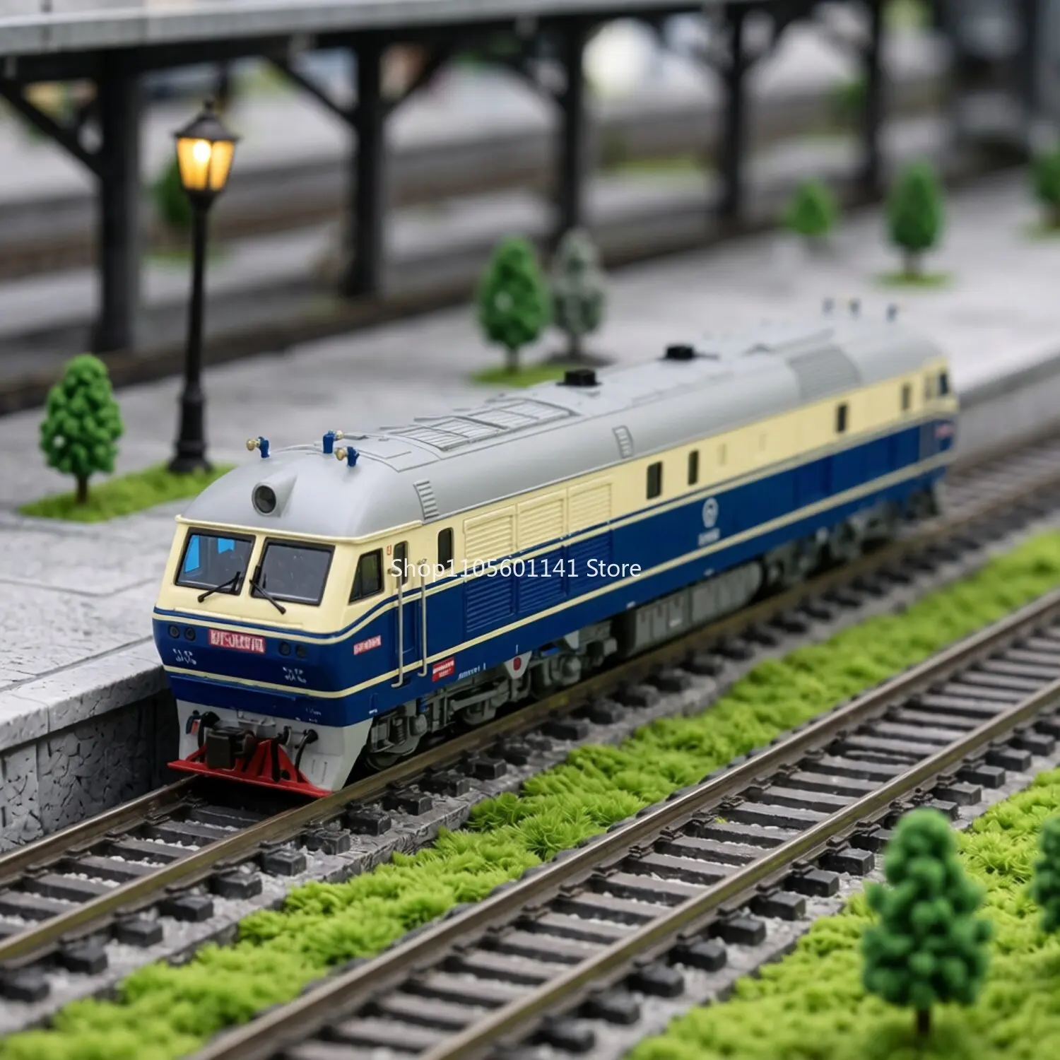 N Type Train Model 1/160 DF11 Diesel Locomotive Model Shen Zhumei or Shen Zhuji Section Diesel Locomotive Two Choice Train Toy