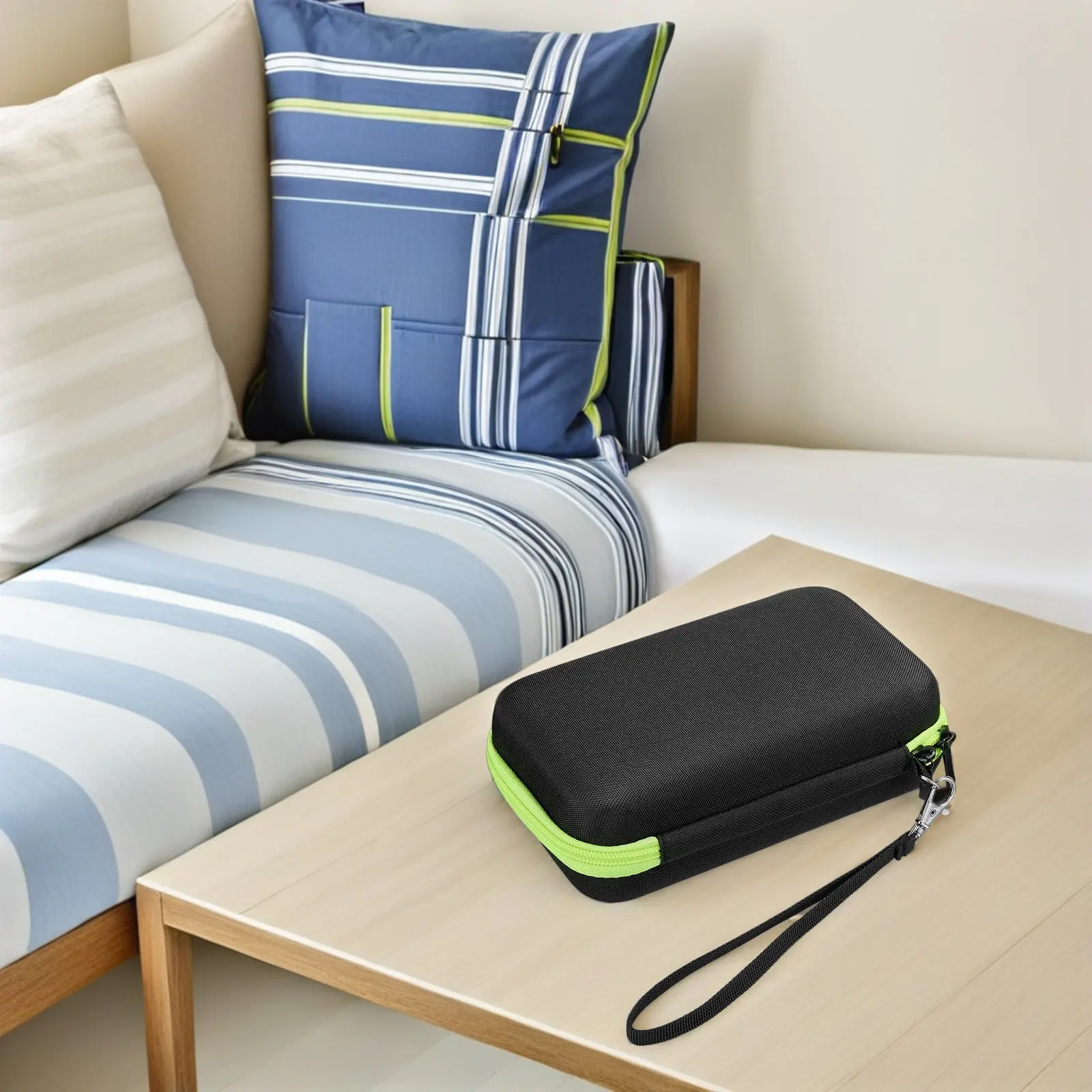 

1 шт. Электронный термометр для лба, сумка для хранения, противоударный защитный чехол из ЭВА, портативная сумка для бесконтактного термометра