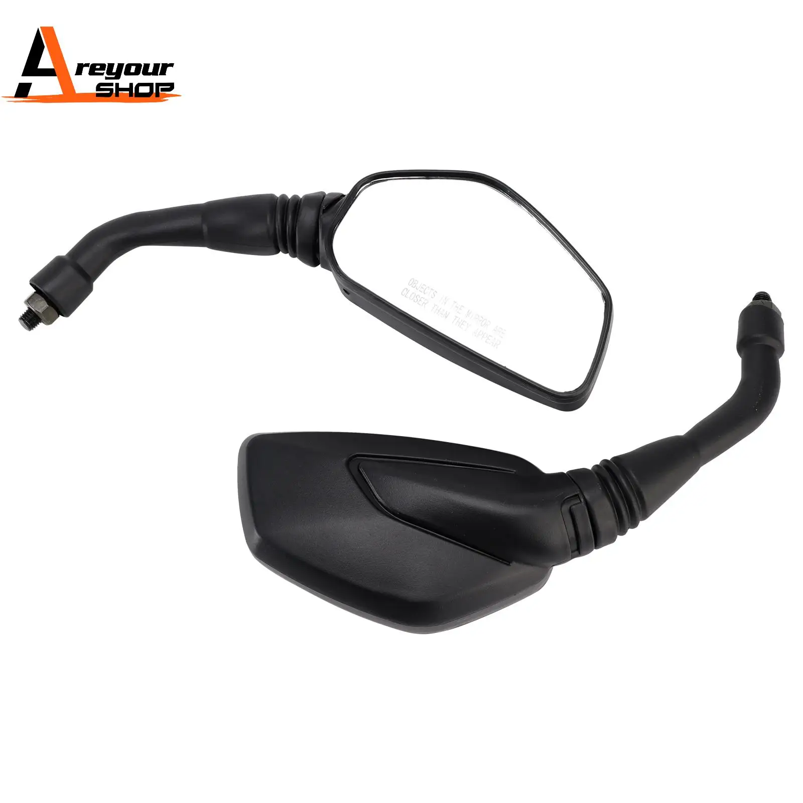 Par de espejos laterales para Bajaj Pulsar Dominar 400 V1 NS200 NS160 AS200 AS150 NS125