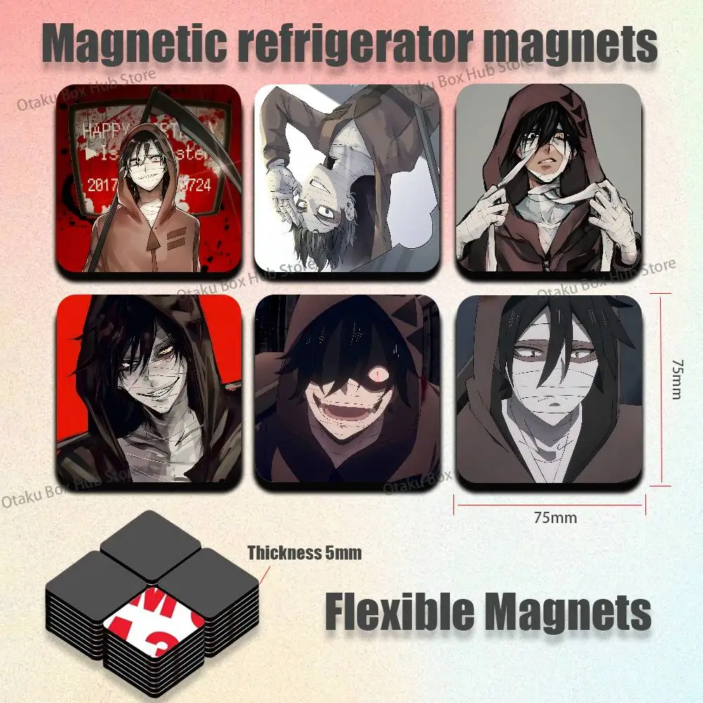 Anime I-Isaac Foster Zack Magnetic Refrigerator Magnets Cute and Creative Refrigerator Magnets Souvenirs and Gifts