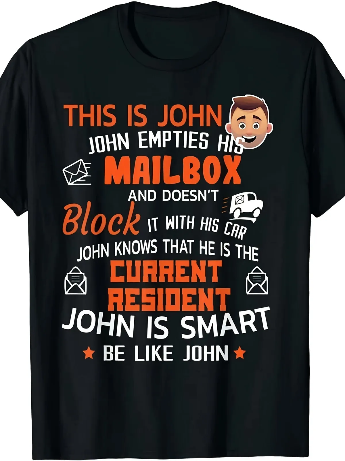 LIMITED Funny Mail Carrier Gift for Post Mail Postal Worker T-Shirt S-5XLSame Style for and Wo 2025 Summer Short-sleeved Printe