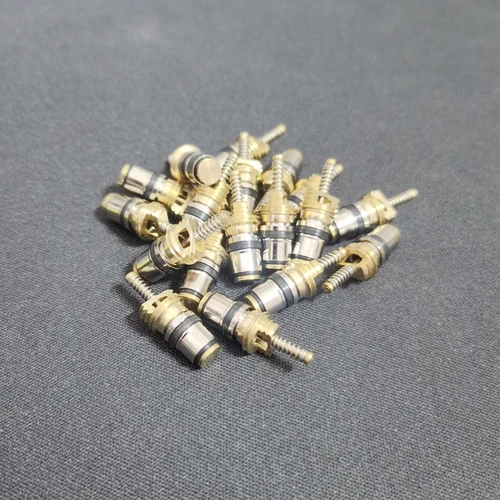 Imagen 2 del producto Envío gratis, (100 piezas) núcleo de válvula de interfaz media fría de carga de aire acondicionado para Peugeot