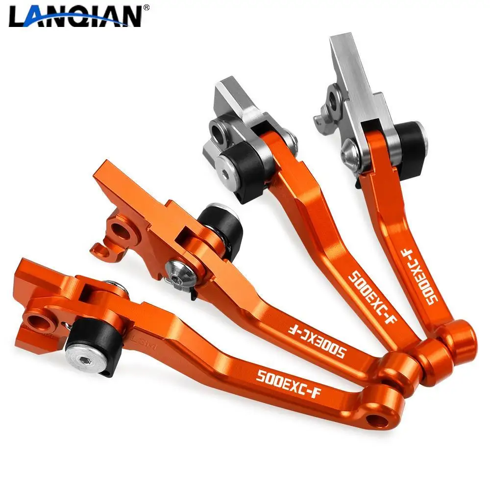 

Fit FOR 500EXCF 500 EXC-F 2012 2013 Brake Clutch Lever Aluminum Moto Dirt Pit Bike Motocross Brake Levers Handle Accessories