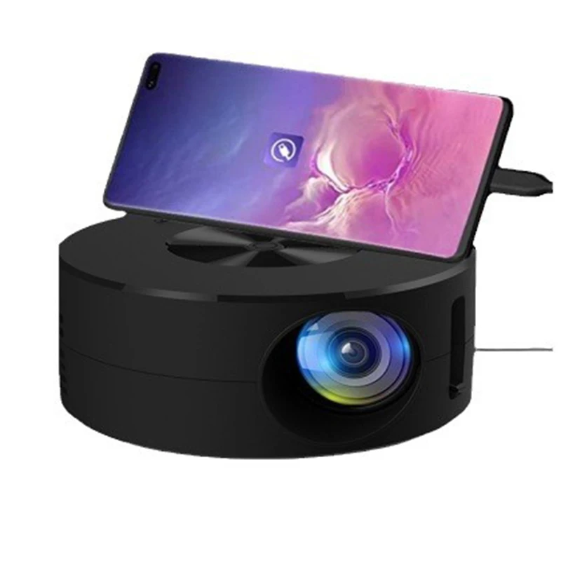 Foreign Trade YT200 Home Projector Mini Versatile Mini Portable Small Black Children's Mobile Phone Projection