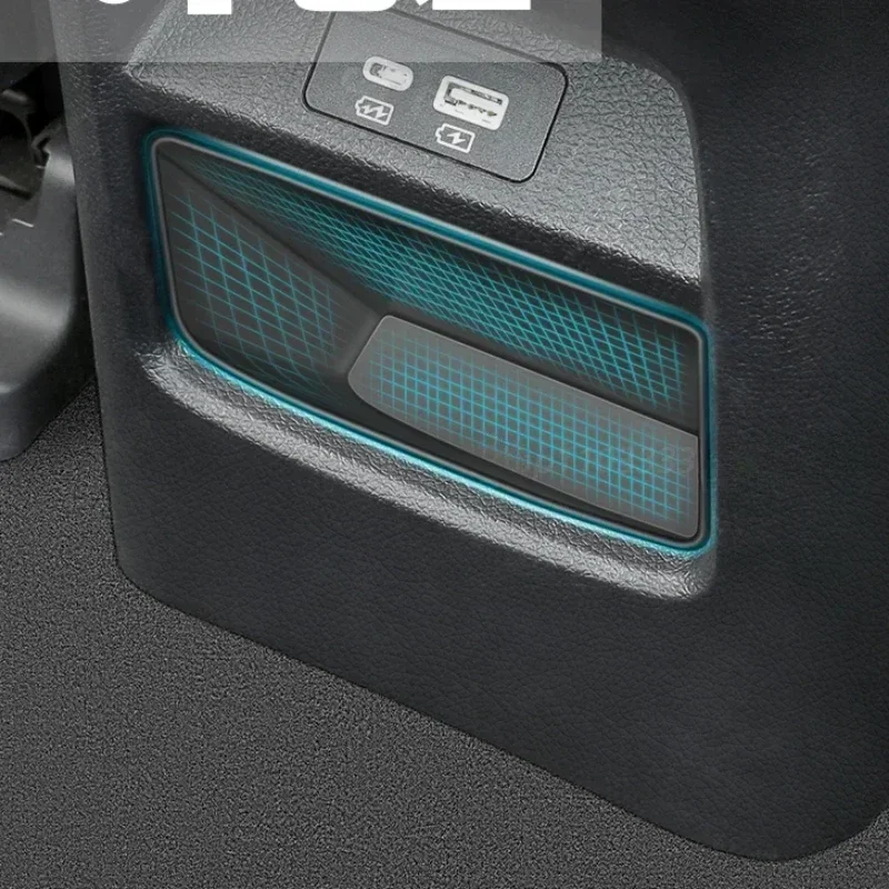 For BYD Seal U Sealion 6 Song Plus DMi/EV 2020-2025 Car Central Control Rear Armrest Storage Box Car Trash Can Car Finishing