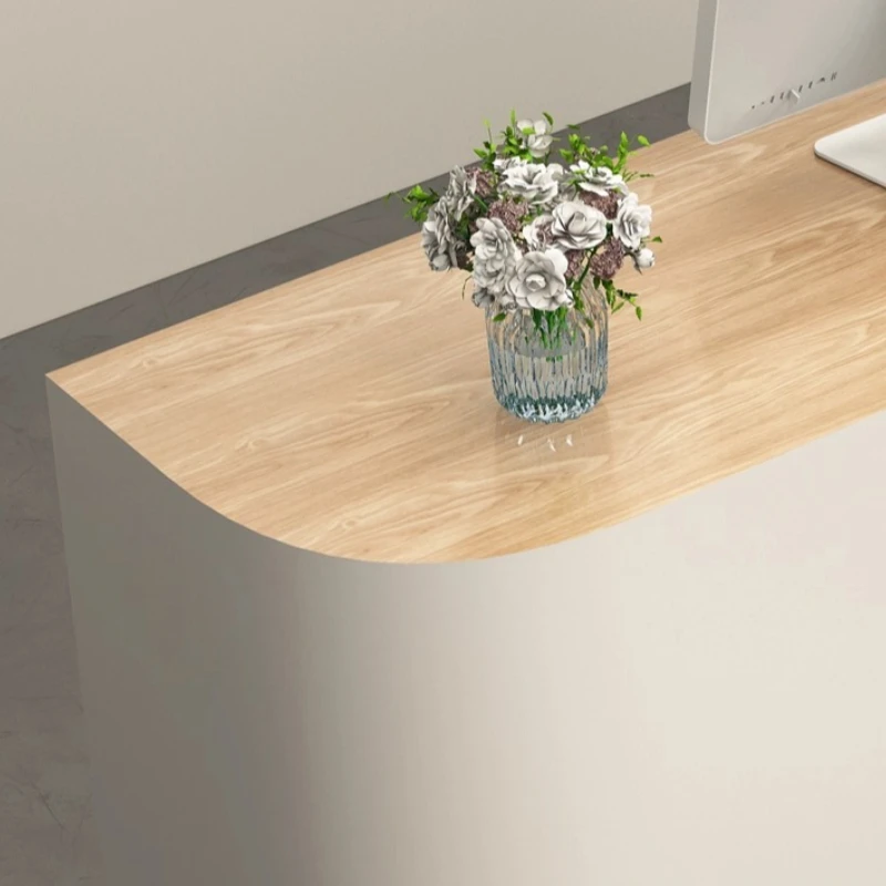 Beauty salon Reception Desks Simple creativity modern retro Reception Desks Light luxury Office Furniture Zum empfang YS40CC