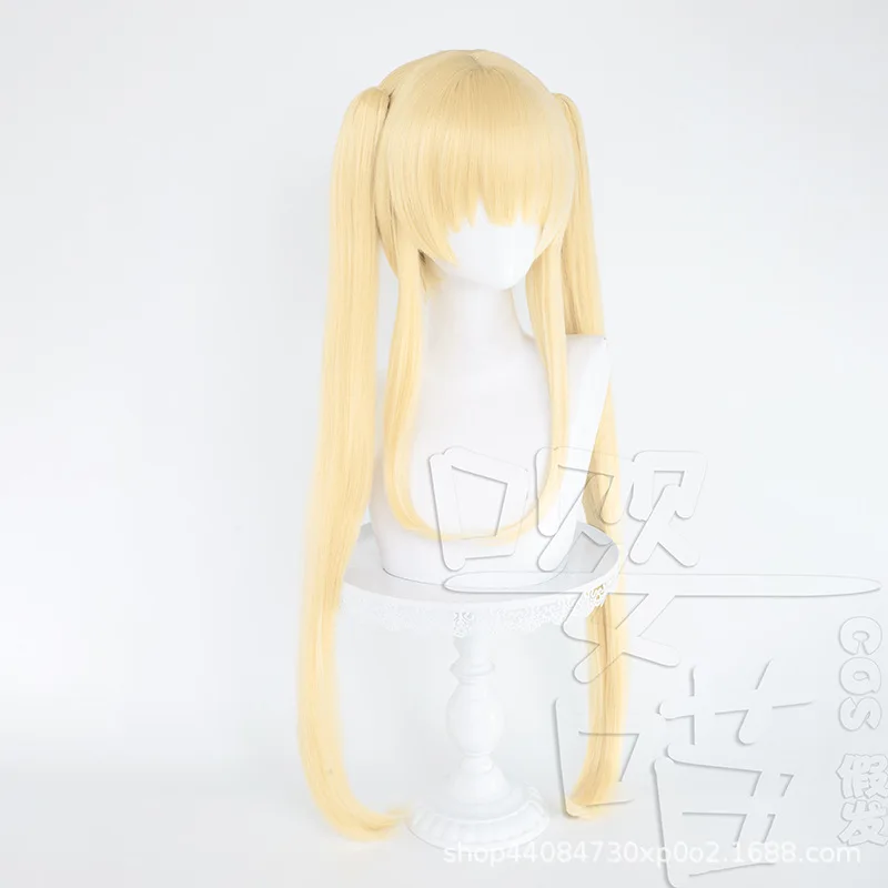 Eriri Spencer Sawamura Cosplay Wig Anime Saekano: How To Raise A Boring Girlfriend 75CM Gold Heat Resistant Synthetic Hair Party