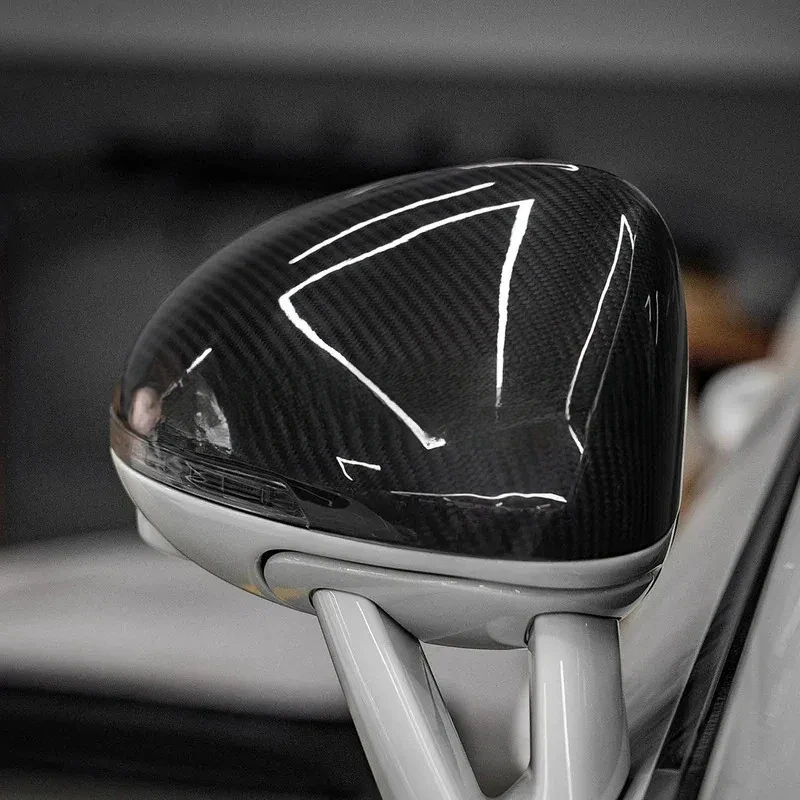 

OEM Style Dry Carbon Fiber Mirror Cap With Lane an 2014-2023