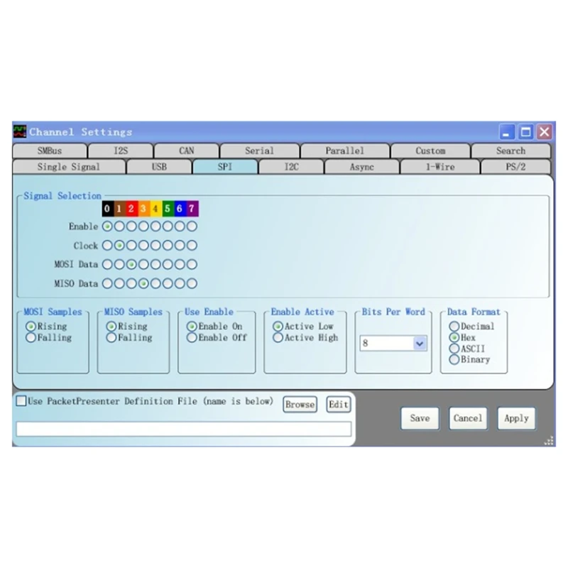 USB Logic Analyzer Single Chip Microcomputer Suitable For ARM FPGA Debugging Tool 24M Sampling 8 Channels