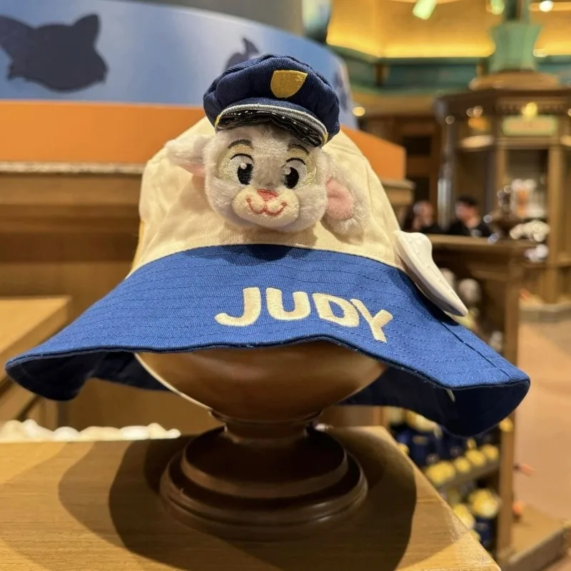 ديزني قبعة جديدة جودي Firefox نيك الصيف التظليل الكرتون لطيف الترفيه تنوعا السفر في الهواء الطلق واسعة حافة قبعة زوجين هدية