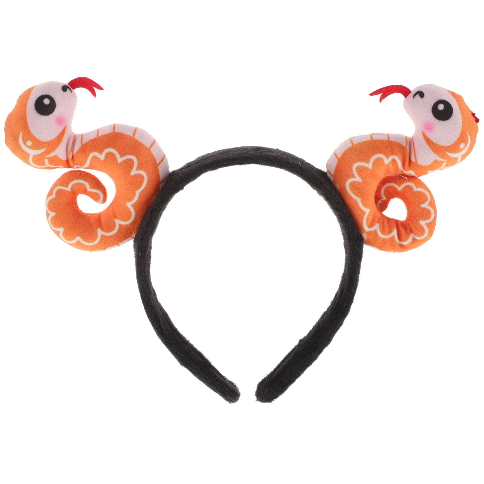 

New Year Snake Hairband Headpiece Cartoon Zodiac Accessory Stable Fixation Hairstyle Enhancement Lightweight