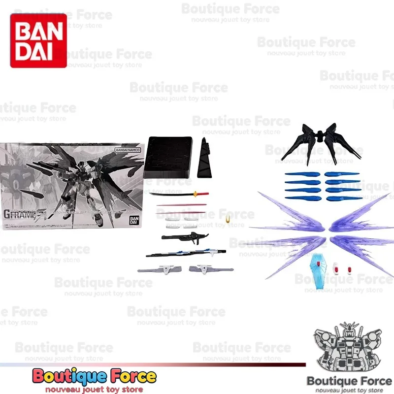 Bandai Gundam G FRAME FA SET ZGMF/A-262PD-P MIGHTY STRIKE FREEDOM GUNDAM Model Kit Anime Action Figure Toy Gift for Kids