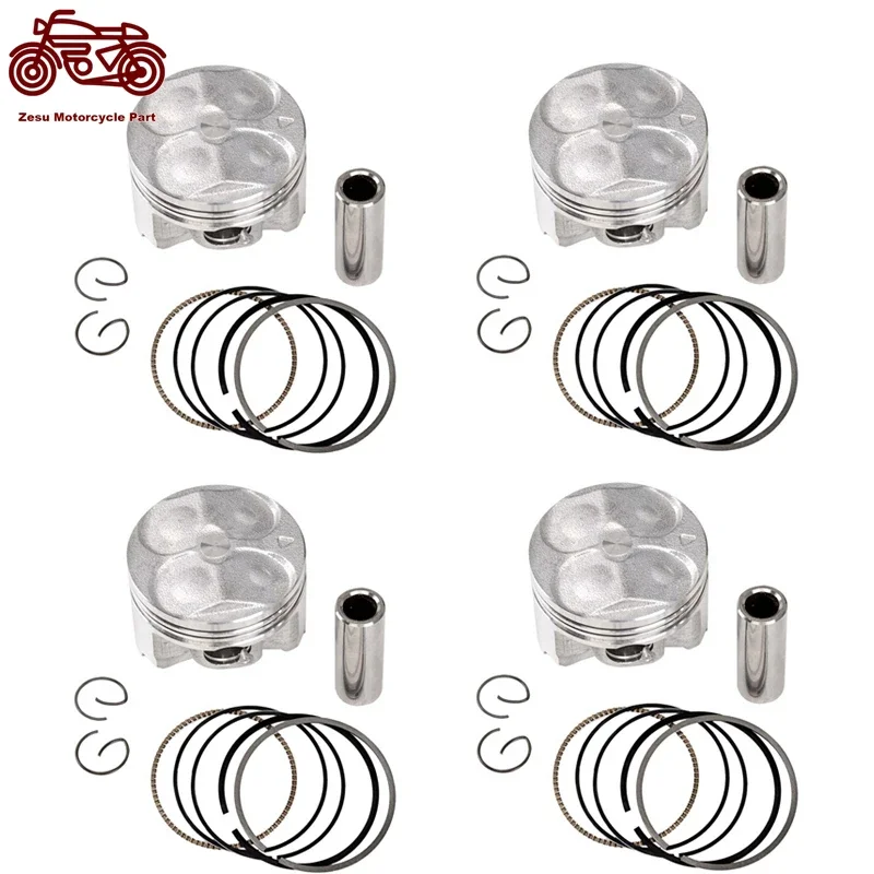 

Motorcycle 56mm 56.25mm 56.5mm 56.75mm 57mm Piston Rings Kit For YAMAHA FZR400RR EXUP 1989-1994 FZ400 1997 3TJ 4YR 11631 01 00