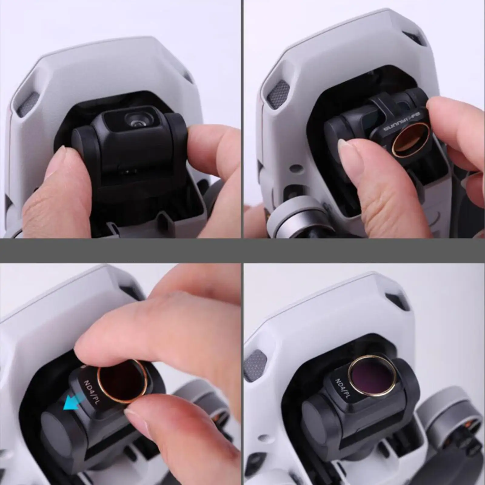 Optical Glass Camera Lens Filter CPL MCUV ND Set Water Proof Scratch Resistant Multi Coated for Drone Photography Lens
