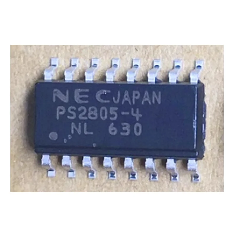 

10Pcs New Original Ps2805-4 Patch Sop16 Four-Channel Photoelectric Coupler