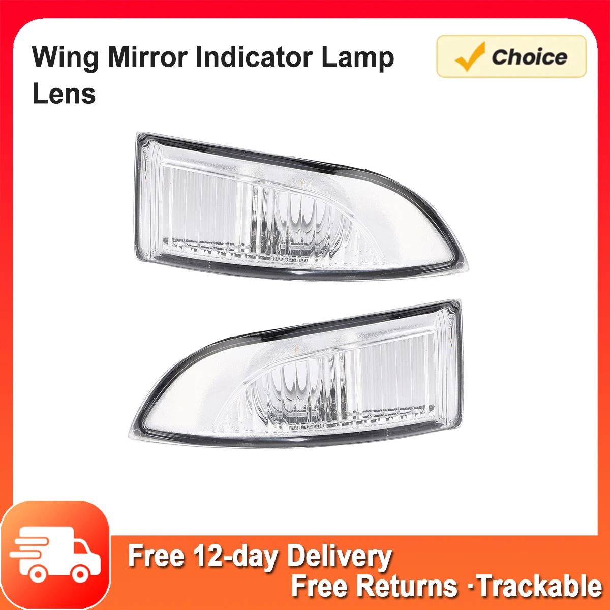 

Door Mirror Turn Lamp Shell Stylish Look Enhanced Safety Wing Mirror Indicator Lamp Lens for Scenic Grand Indicator Lamp Lens