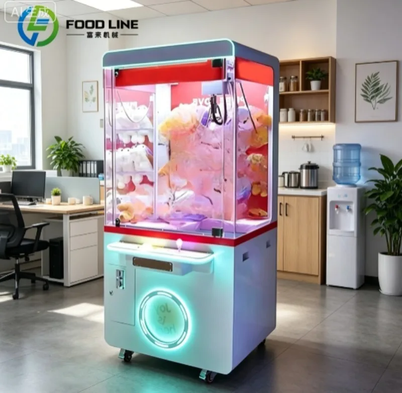 Arcade Claw vending Machine for commercial Use, Mini Prize Grabber Game for Kids and Adults with Lights and Music
