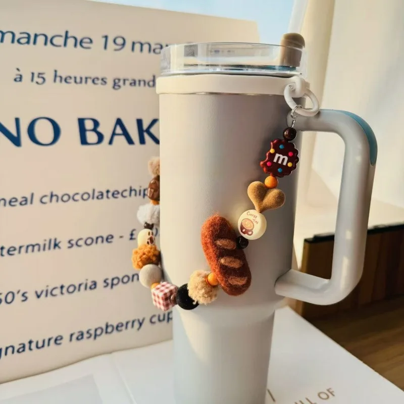Suitable for Stanley Water Cups Accessories New Tumbler Cup Holder Doughnuts Strap For 6-10cm Cup Mouth Hand Lanyard Cup Sleeve - view 6