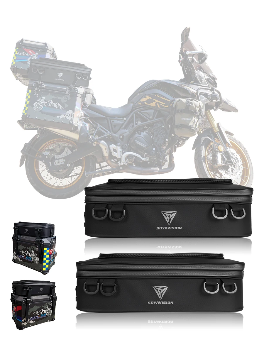 Waterproof Motorcycle Top Bags For BMW R 1200 1250 GS LC Adventure Top Box Panniers Bag Case Luggage Bags Side Bag F650GS G310G