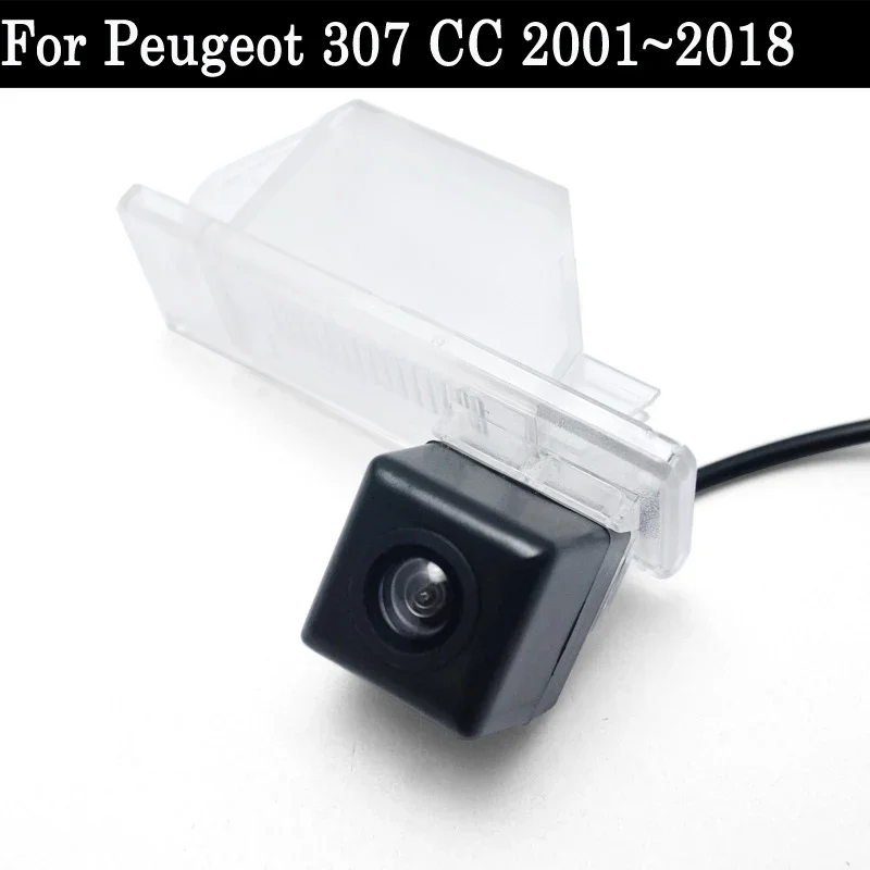 Rear View Camera For Peugeot 307 CC 2001~2018 Reversing camera/ CCD Night Vision/ Backup Camera License Plate camera