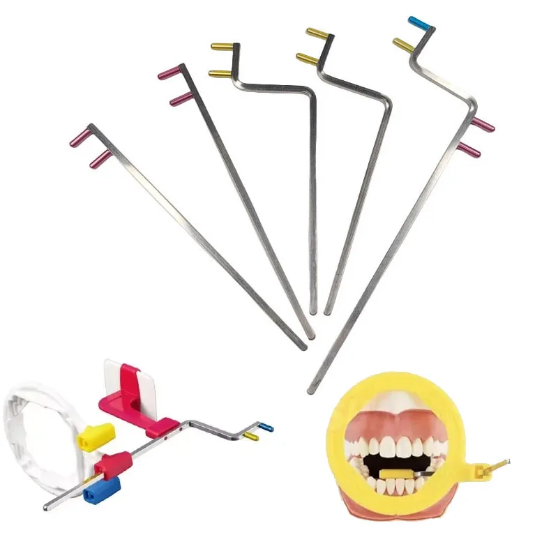 Lote de 5 Posicionadores de Sensor de Rayos X Digitales Dentales, Localizador de Película de Rayos X para Laboratorio Dental, Soporte para Sensor RVG, Sistema de Posicionamiento de Brazo XCP-ORA