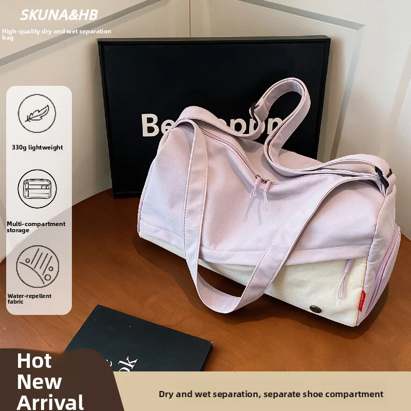 new-ladies-travel-fitness-yoga-bag-lightweight-wet-and-dry-separation-commuting-sports-bag-high-aesthetic-value-training-cros