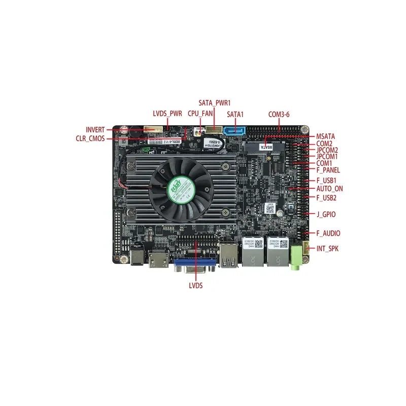 BOLRZO Elsky Skylake, Kabylake 6th Generation 7th Generation 8th Generation I3 I5 I7 3.5 inch main board with M.2 2280 /Msata