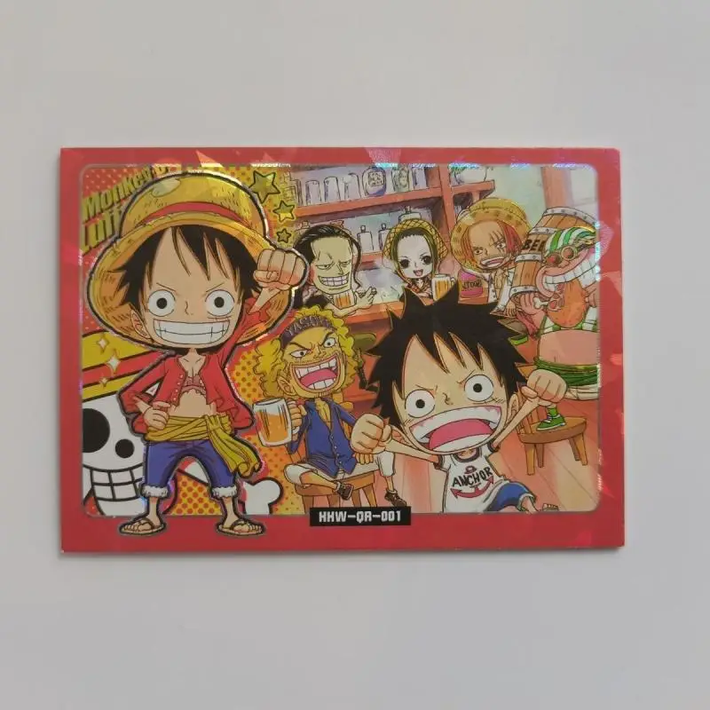 One Piece Neptune Temple Monkey D Luffy Nami Brook Sanji Franky Usopp Boa Hancock Qr Pr Card New Collection Birthday Gifts