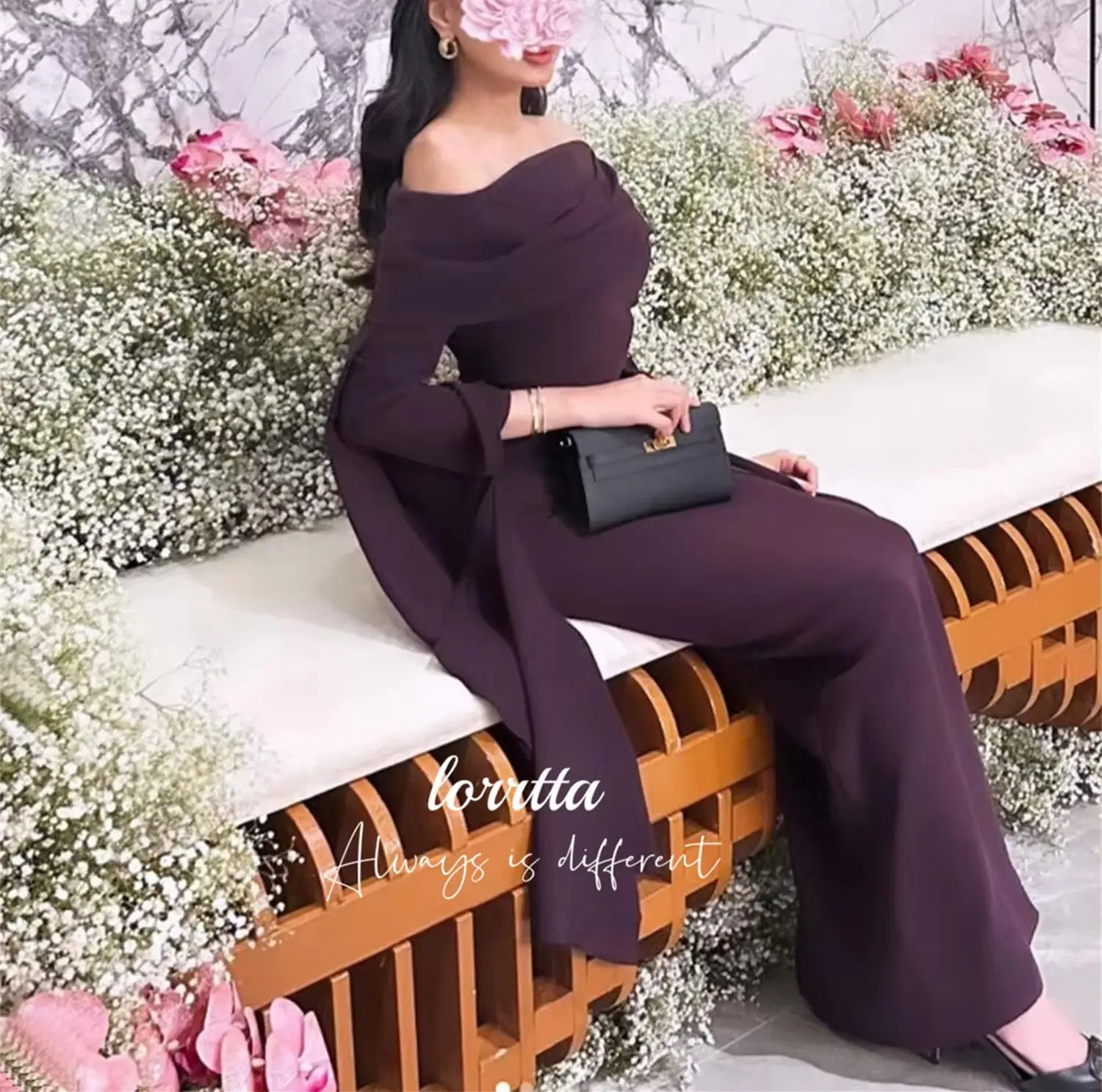 Purple Elegant Dress Evening Wedding Party Dresses for Formal Occasions Luxury Robe De Soiree Femmes Woman Prom Customized