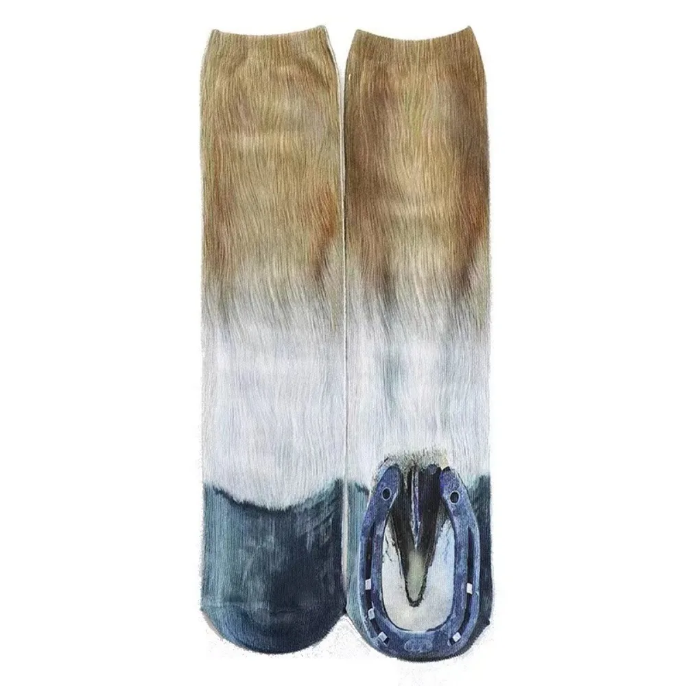 

Unisex Adult 3D Print Animal Paw Socks Thicken Breathable Cat Dog Dinosaur Tiger Paw Socks Gag Christmas Gifts Cotton