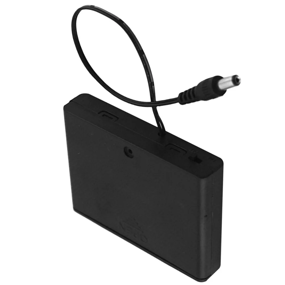 

6 Aa Holder Storage Case Wire Connector Spring Clip Design Easy Use Power Box for Robot Systems Storage Box