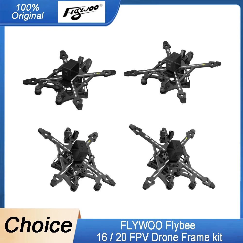 

Комплект рамки для дрона FLYWOO Flybee 16/20 FPV — совместим с O3 Lite/O4/Walksnail/HDZero