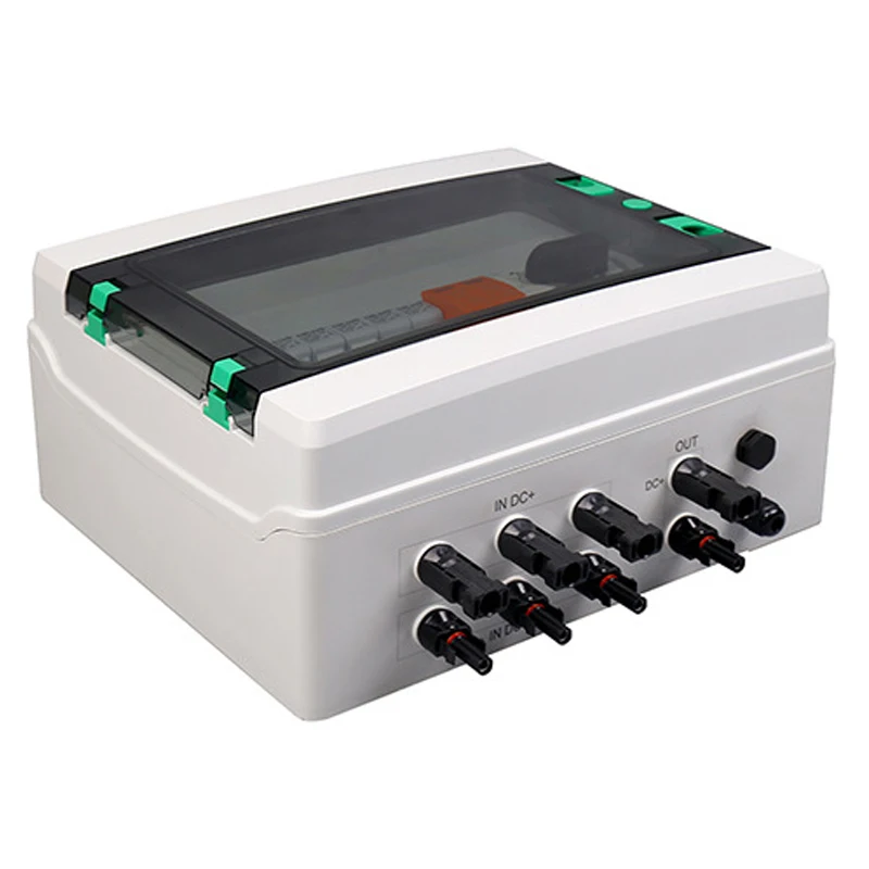 DC1000V 3in 1out Photovoltaic Combiner Box IP65 Solar Combiner Box 3 Strings