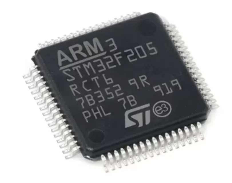 10pcs STM32F205RCT6 LQFP-64 ARM Cortex-M3 32-bit microcontroller core