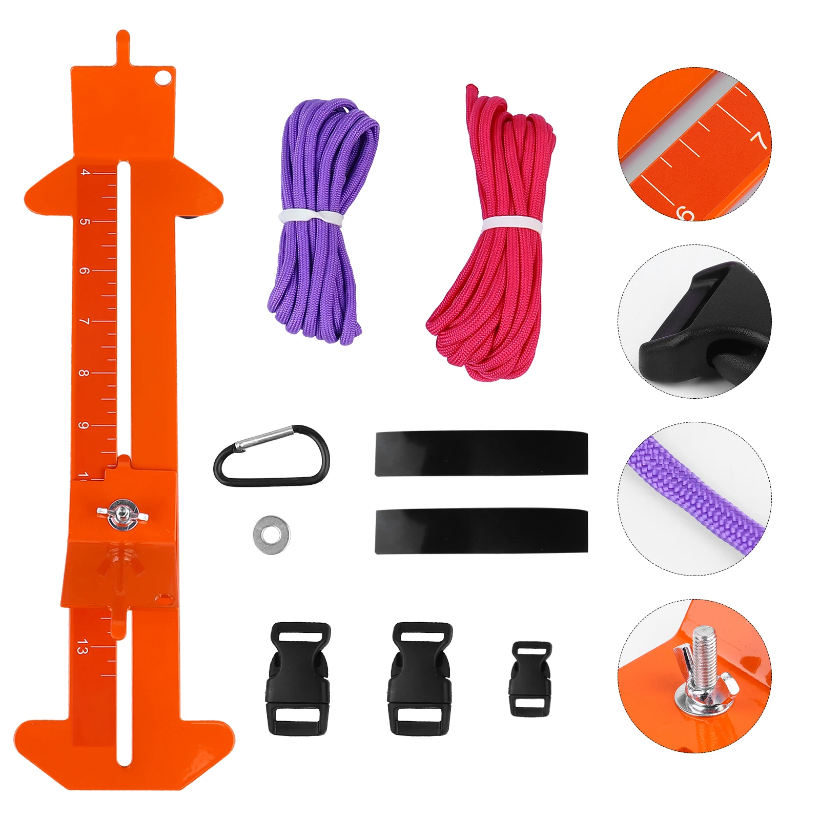 

Bracelet Weaving Tool Kit DIY Craft Umbrella Rope Maker Plastic Lanyards Home Decor Accessories Bracelet