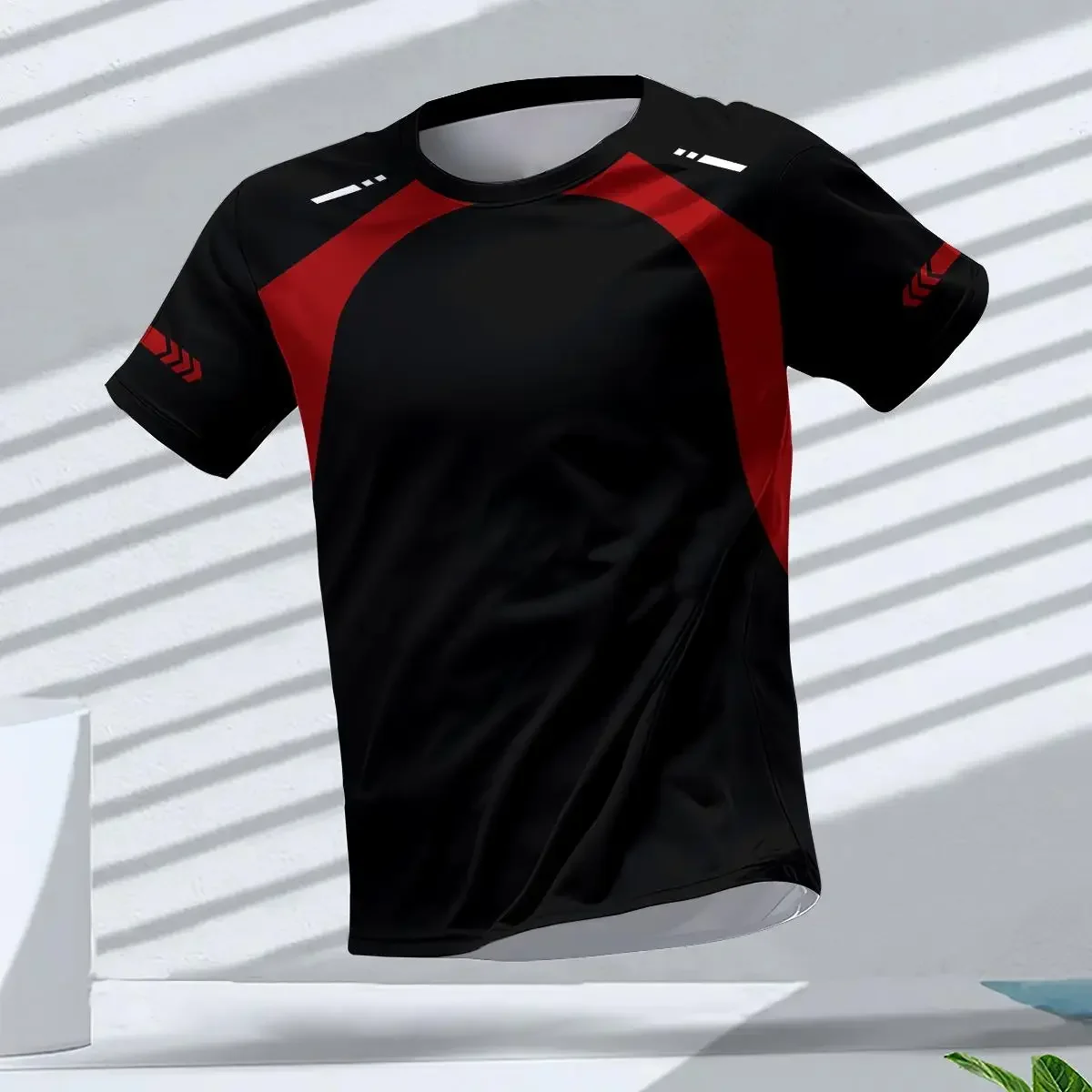 Herren Y2K Sport-T-Shirt Atmungsaktiv Schnelltrocknend Hochwertig Outdoor Lauf- und Trainingsaktivbekleidung – Detail 18